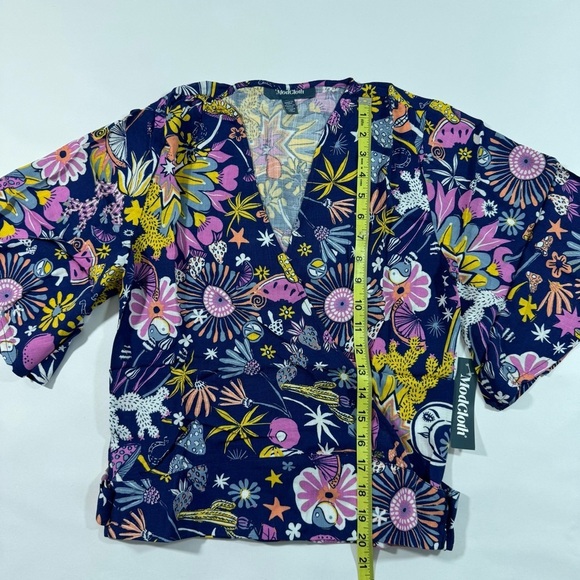 New ModCloth Best Is Yet to Come Wrap Top - Picture 6 of 7